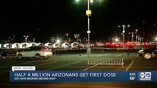 Half a million Arizonans get first dose of COVID vaccine