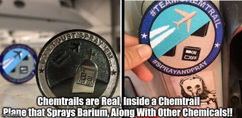 Chemtrails are Real, Inside a Chemtrail Plane that Sprays Barium, Along With Other Chemicals!!