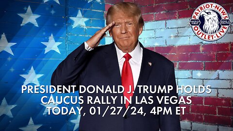 REPLAY: President Donald J. Trump Holds Caucus Rally in Las Vegas | 01-27-2024