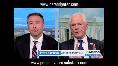 Peter Navarro | Navarro and Melber Part 2, US v. Navarro Headed to Supreme Court