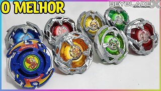 QUAL O MELHOR BEYBLADE X? | Beyblade X | Torneio de 8 Combos