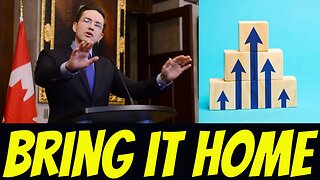Pierre Poilievre CANNOT Mess up