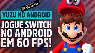 YUZU ANDROID SAIU! JOGUE SWITCH NA PALMA DA SUA MÃO!