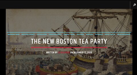 The New Boston Tea Party