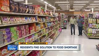 A community takes a food shortage into their own hands