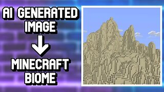 Turning An AI Generated Image Into A Minecraft Biome | Part 2