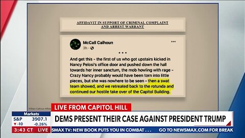 “Democrats Present Never-Seen-Before Videos of Capitol Riots”