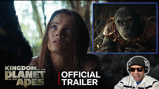 Kingdom Of The Planet Of The Apes Official Trailer Reaction!