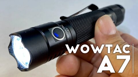 WOWTAC A7 Tactical LED EDC Flashlight Review