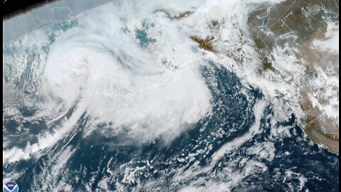 A 'historically powerful' storm brings seas of up to 54 feet toward Alaska, NWS says