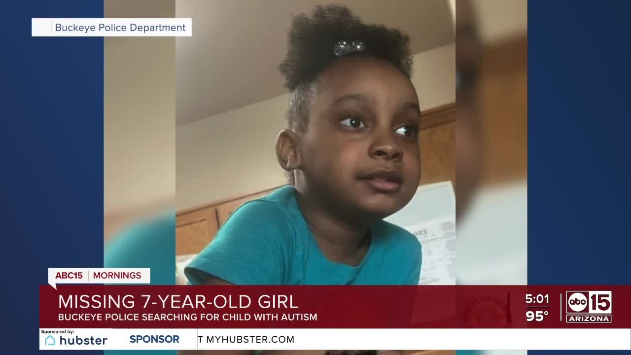 PD 7yearold nonverbal child missing from Buckeye community
