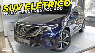 NOVA MERCEDES BENZ EQC 400 2021! SUV DE LUXO 100% ELÉTRICO