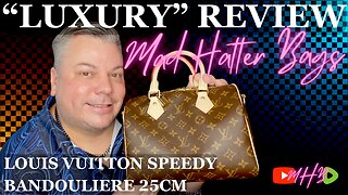 A CLASSIC MUST HAVE! "LUXURY" REVIEW | LOUIS VUITTON SPEEDY B 25CM MONOGRAM from SAVEBULLETS (link in description)