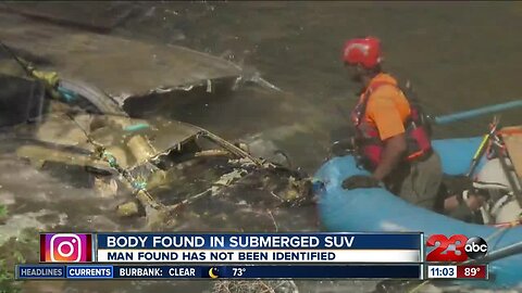 CHP: Dead man found inside silver Dodge SUV submerged in Kern River
