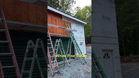 White Pine Siding Update