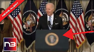 Everyone Just Noticed the Weird Thing Biden Did to the Presidential Seal