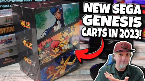 New RETRO SEGA Genesis Cartridges In 2023! The Valis Collection Is Finally HERE!