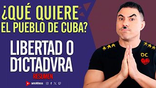 🙄 ¿Qué quiere el pueblo de Cuba? Libertad o D1CTADVRA 🙄