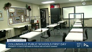 Project Safe Schools: Collinsville Public Schools, First Day Back To The Classroom