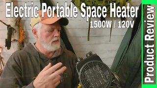 Trustech Portable Space Heater Unboxing/Review - 1500W/120V Portable Space Heater