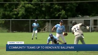 Community teams up to renovate Tulsa's Lacy Ballfield