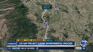 I-25 Gap Project clears environmental process