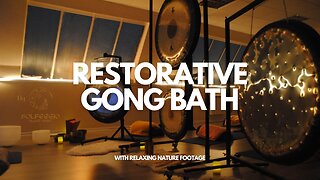 Restorative Gong Sounds ✦ Full Gong Bath ✦ Kundalini Yoga, Spiritual Healing Music, Deep Relaxation