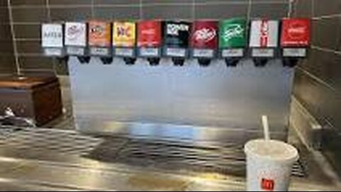 McDonald's To Remove The Self-Serving Drink Fountains Over The Next 10 Years.