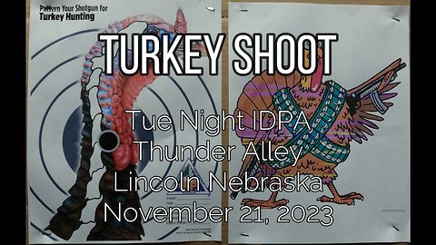 IDPA - Turkey Shoot - 11/21/23