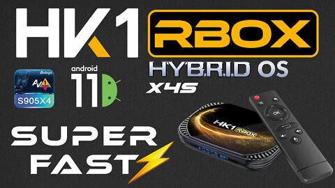 HK1 RBOX X4S TV Box - Faster than Nvidia Shield? Watch FREE movies