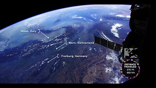 Europe from Space in 4K