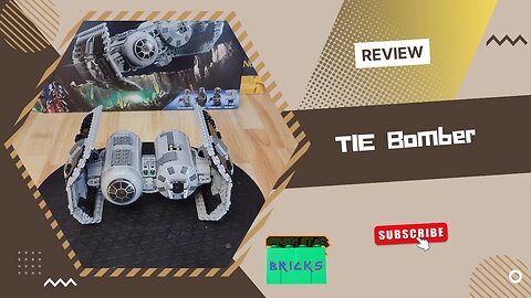 Lego Star Wars TIE Bomber REVIEW! Set 75347 - 625 pcs