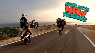 WE MET NEW SUPERMOTO RIDERS SUPERMOTO TOUR VLOG 5- SuperMotoValhalla -