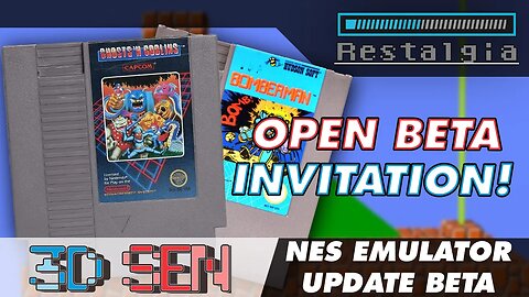 3D SEN NES Emulator Update + Open Beta Invite!!