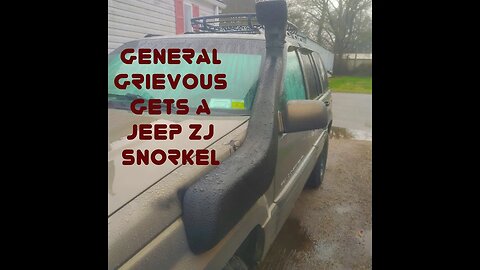 General Grievous gets a Jeep ZJ Snorkel