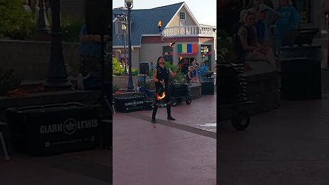 #ClarkLewis #flames #juggling #MackinacCity #puremichigan #northernmichigan #shorts #tiktok