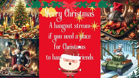 Christmas hangout stream