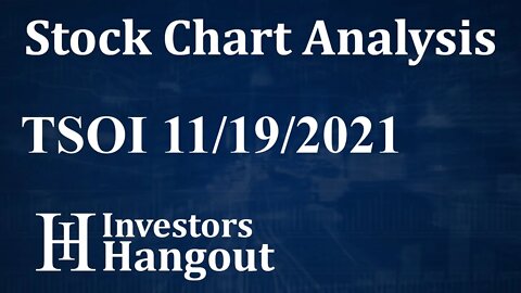 TSOI Stock Chart Analysis Therapeutic Solutions International Inc. - 11-19-2021