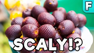 Fruit that Looks like Snake Skin!? Aguaje Fruit | Fruits You've Never Heard Of