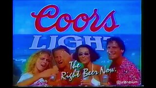 90s Coors "It's a Silver Place" Silver Bullet Commercial Jingle