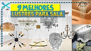 🏆 9 Melhores Lustres Para Sala