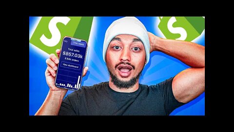 I Tried Shopify Dropshipping For One Week! (Realistic Results)