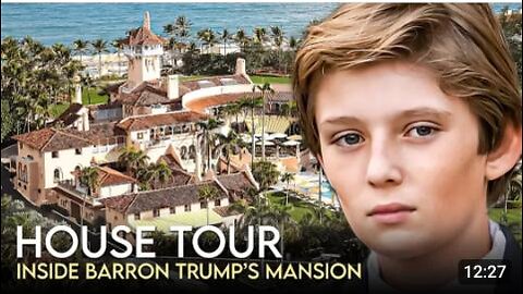 Barron Trump | House Tour | $250 Million Palm Beach Mansion & More