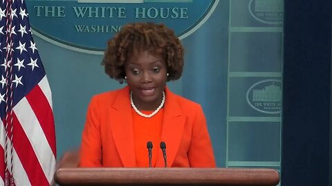 KARINE CLAMS UP! Watch Press Sec Dodge Question on Gun Confiscation