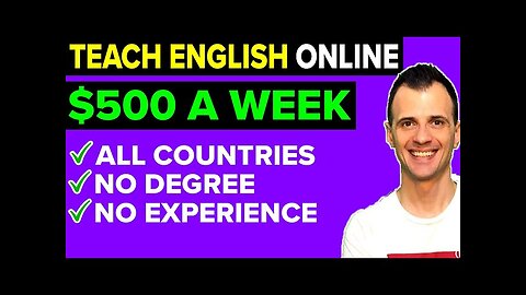 Online English Teaching Jobs: Teach English Online & Make $500/Week