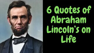 #abrahamlincolnquotesaboutlife #lifequotes 7 Quotes Abraham Lincoln’s on Life new Shorts