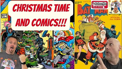 CHRISTMAS TIME and COMICS! Plus what did we get at the Charlotte Comicon? #comichaul