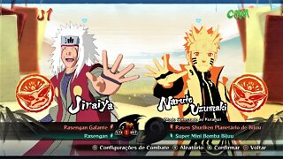 Jiraiya vs Uzumaki Naruto | Naruto Shippuden Ultimate Ninja Storm 4