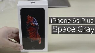 iPhone 6s Plus Space Grey - Unboxing & First Look!