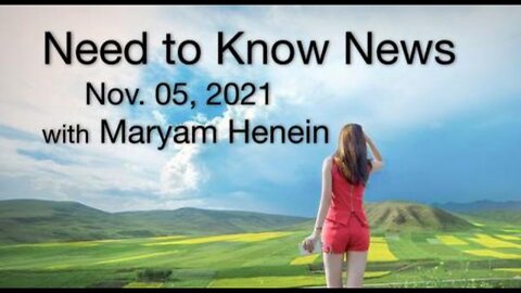Need to Know News (5 November 2021) with Maryam Henien
